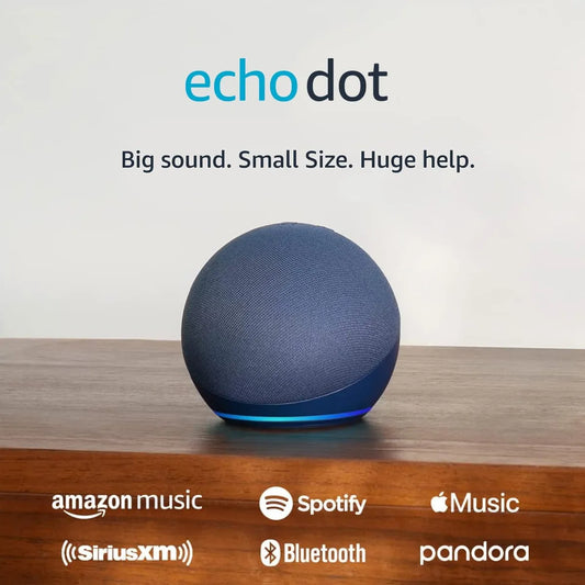 Amazon Echo Dot De 5a Generación Con Asistente Virtual De Al Color Charcoal