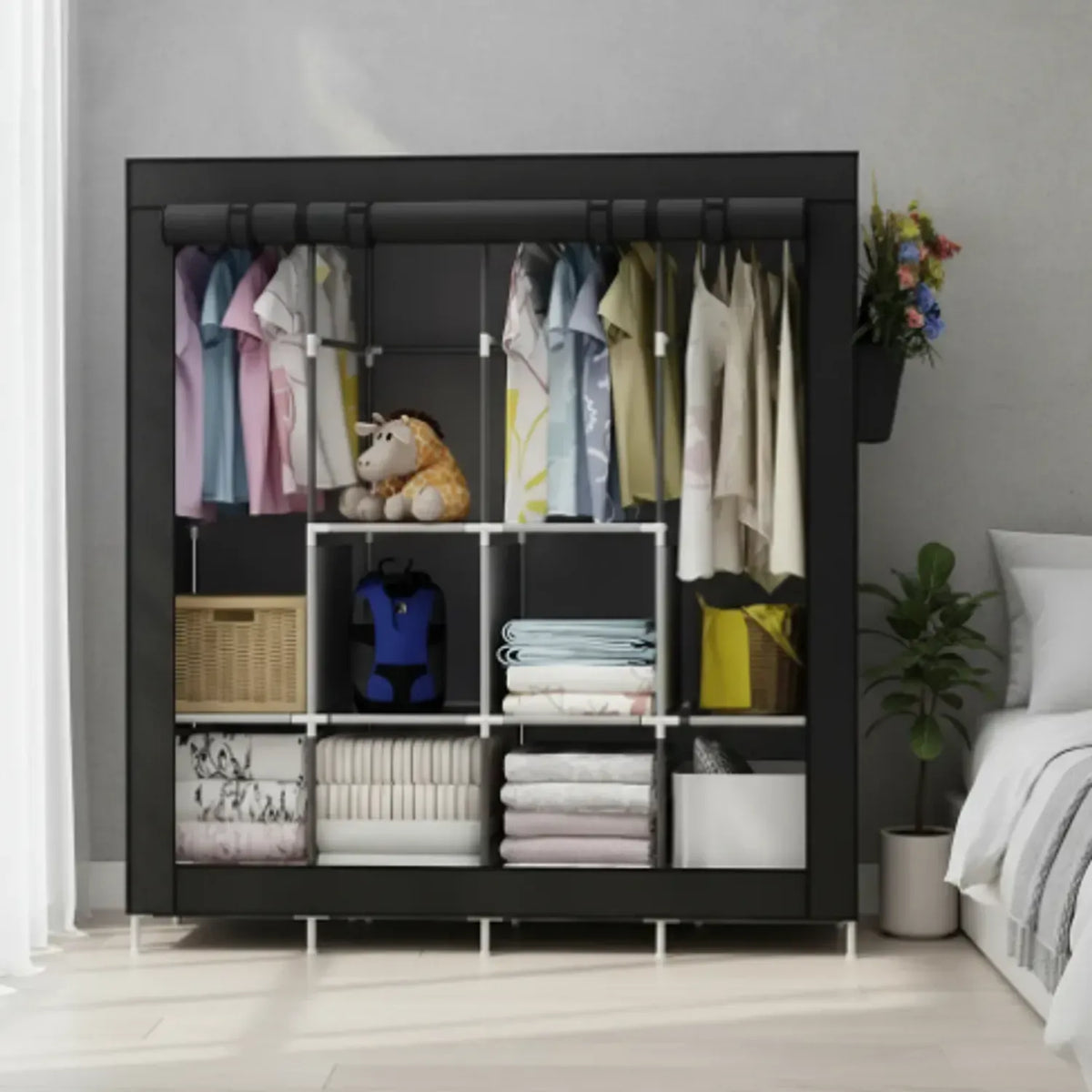 Closet Ropero Zebbris De 4 Módulos Armario Armable